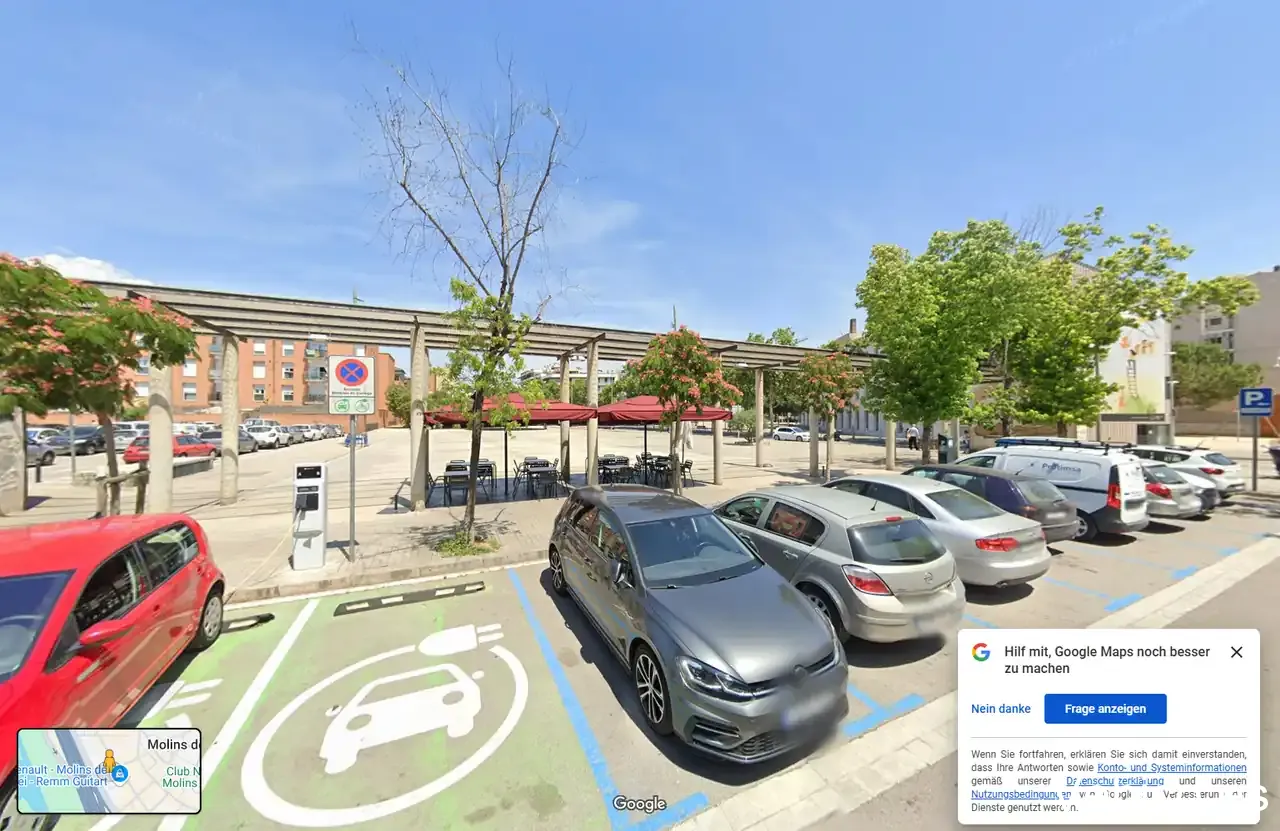Estació de recàrrega de vehicles elèctrics