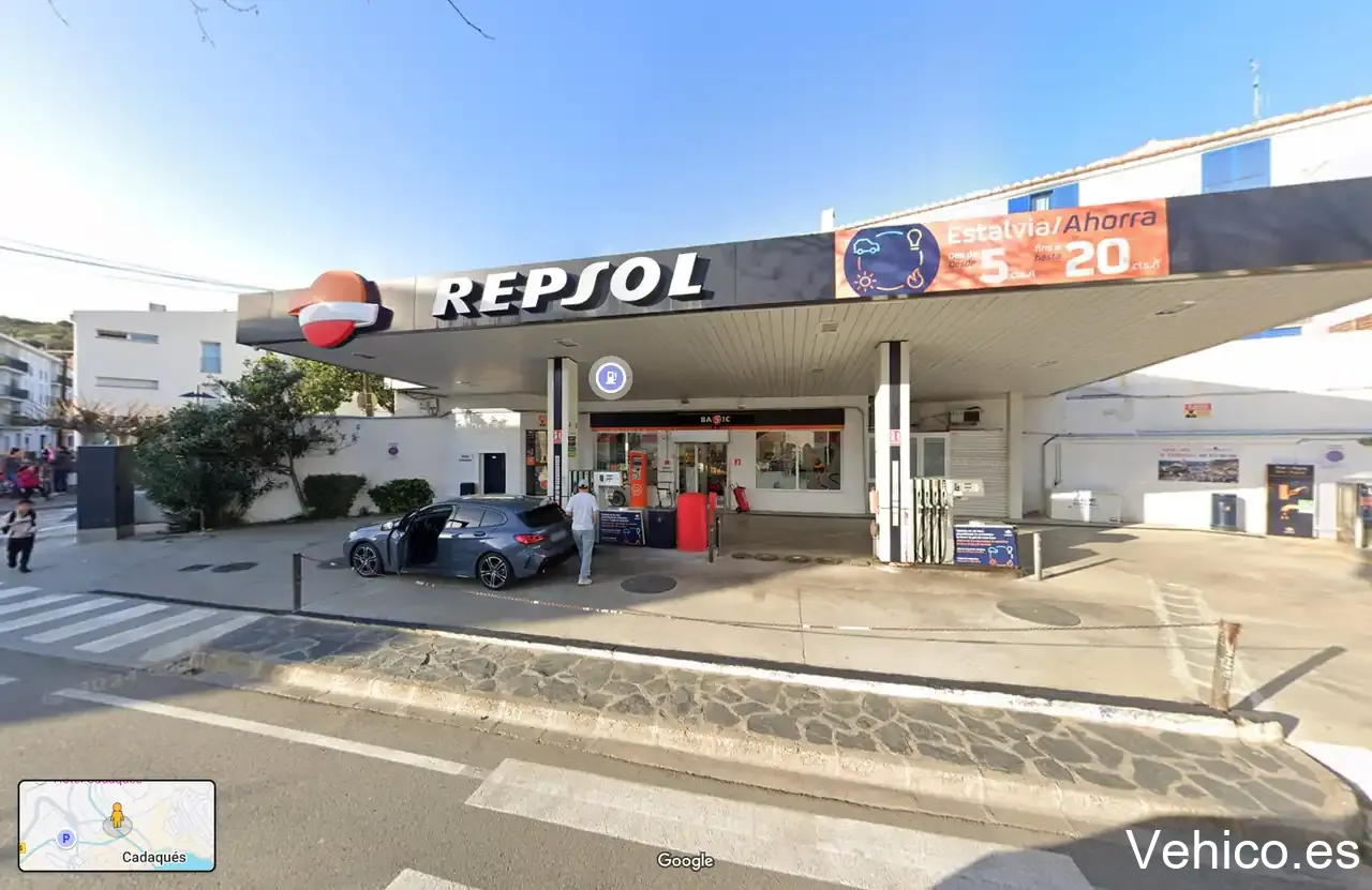 Punto de recarga eléctrica Repsol