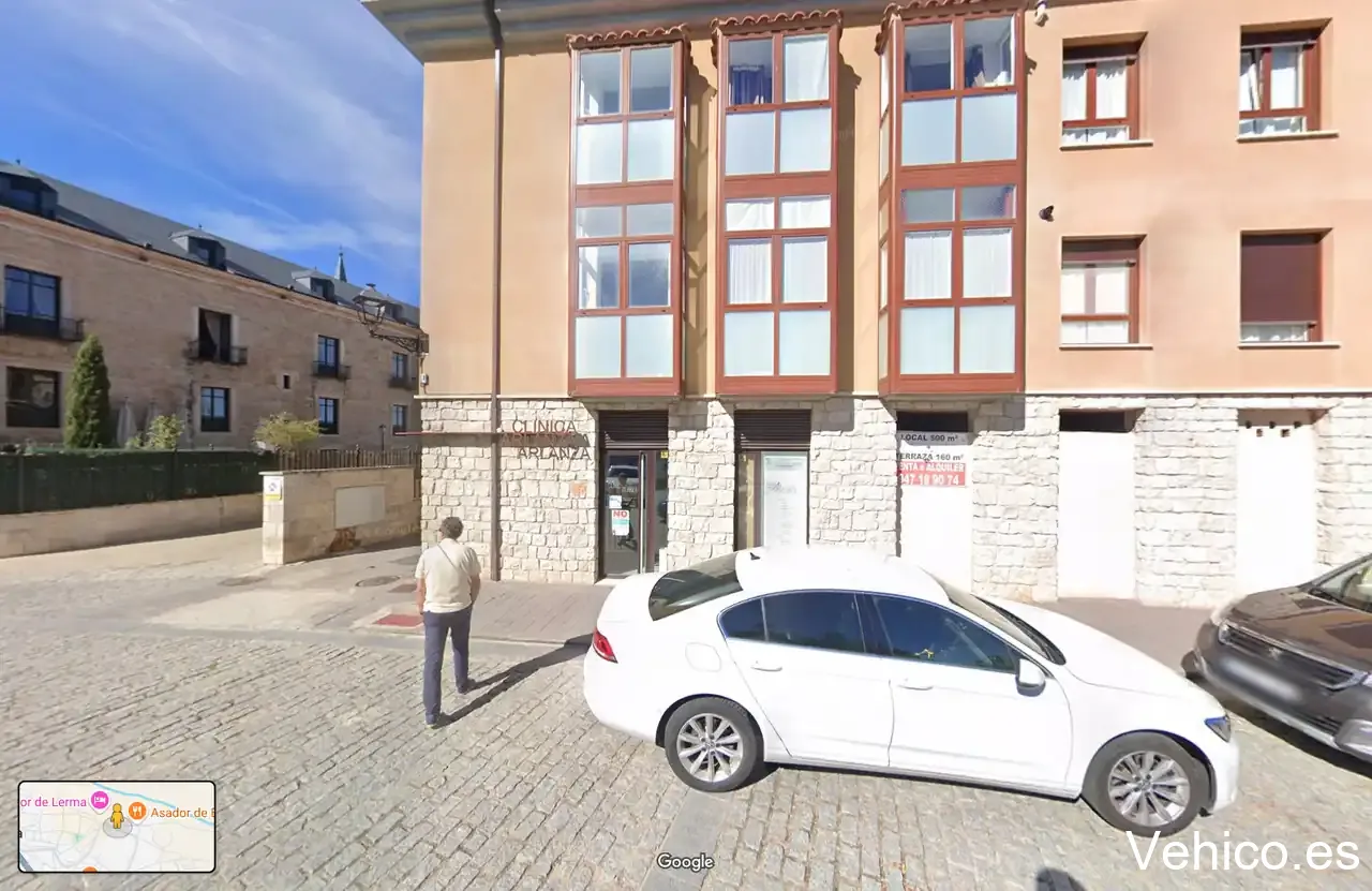 Parking (de pago) del Parador de Turismo de Lerma - Palacio Ducal