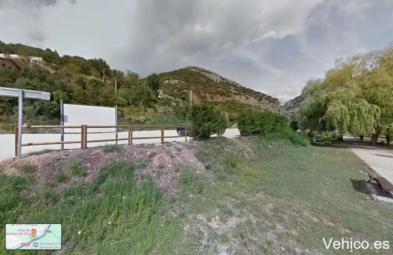 Area de autocaravanas de Oña