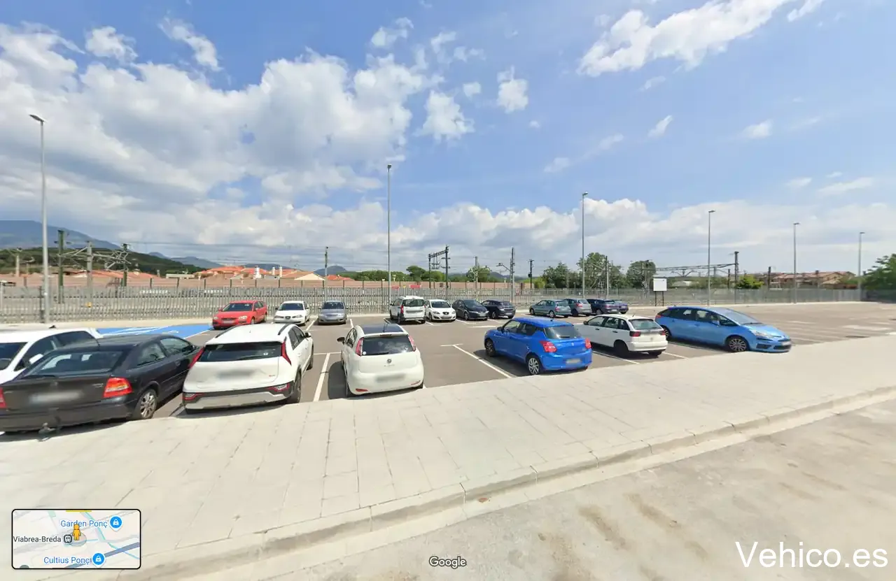 Aparcament Estació (Riells i Viabrea - Breda)