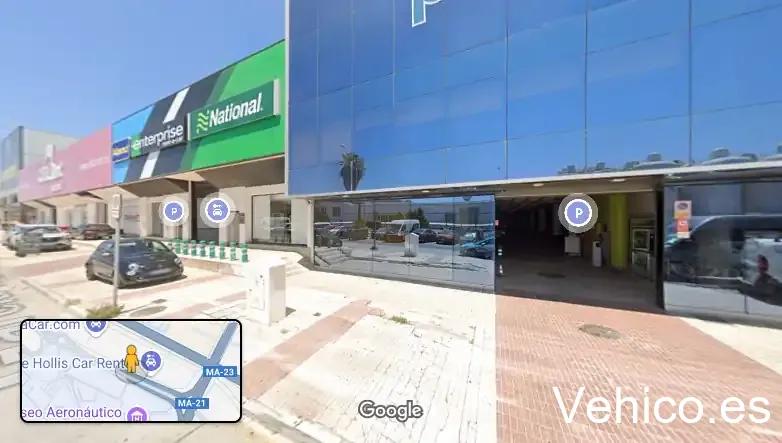 EASY PARKING MÁLAGA aeropuerto Costa del Sol, aparcamiento CUBIERTO 24h | iPark