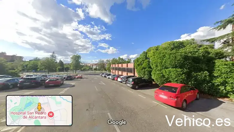 Aparcamiento ciudad deportiva Cáceres