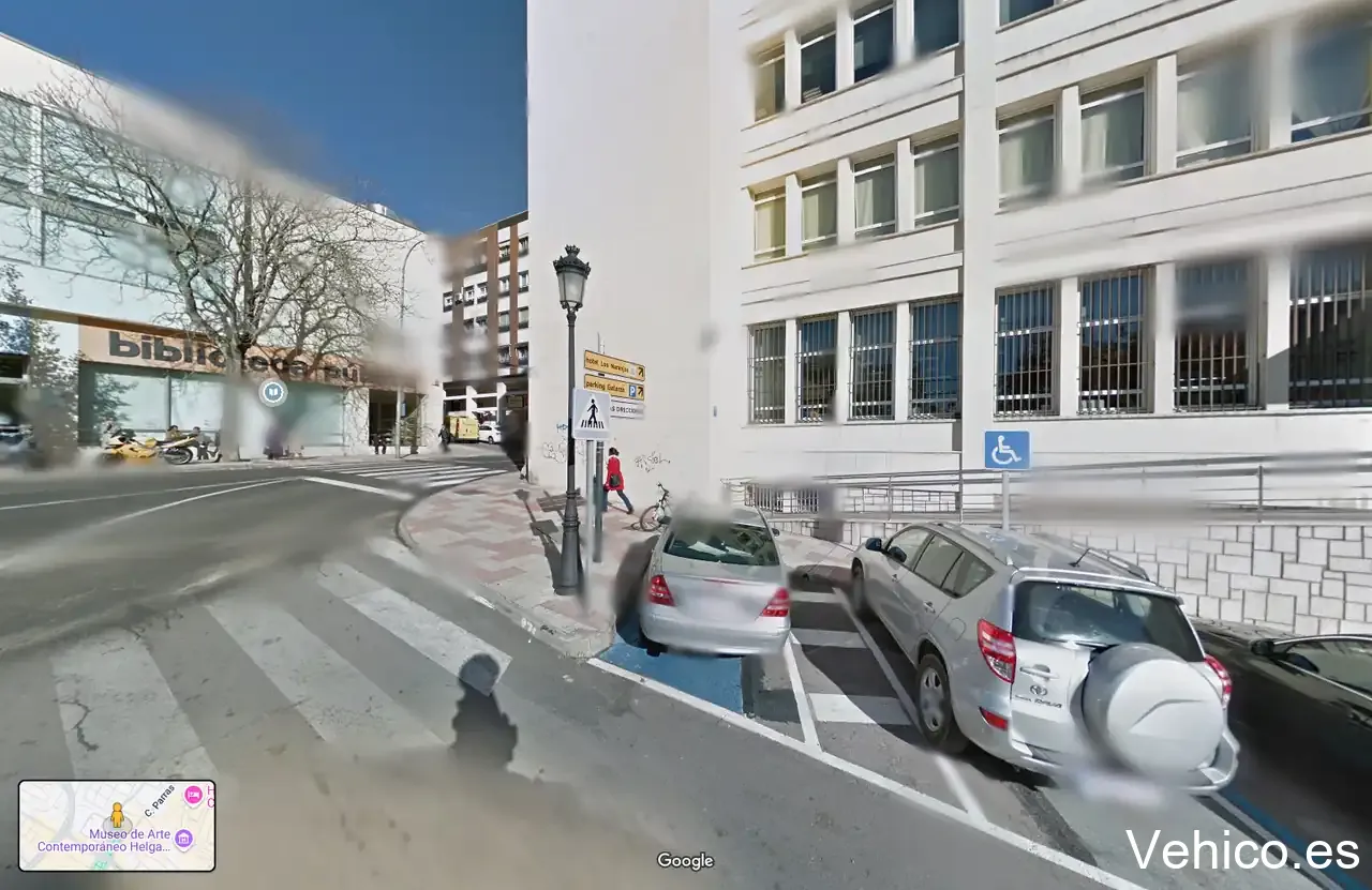 Aparcamiento de movilidad reducida