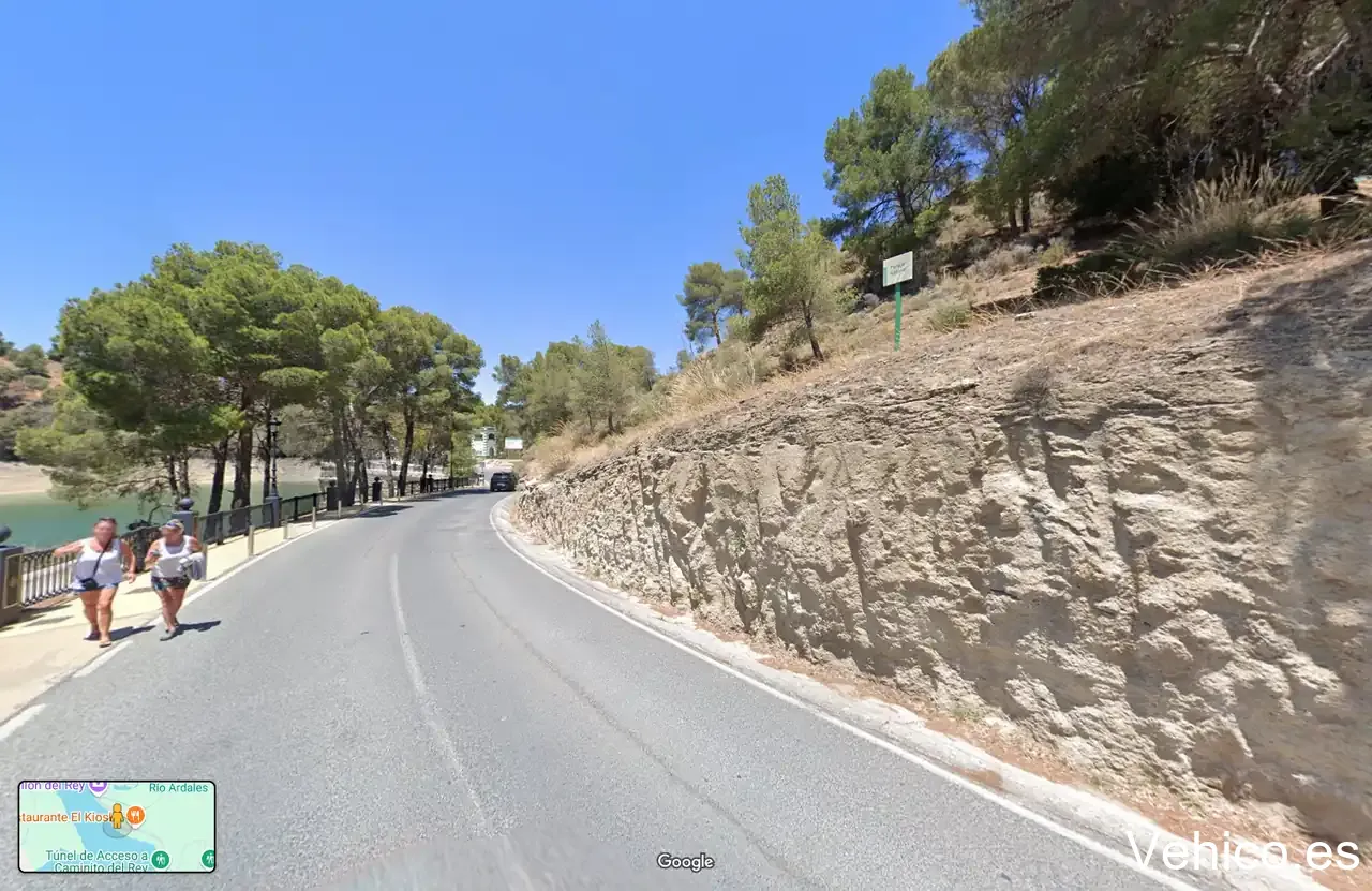 Aparcamiento gratuito Caminito del Rey