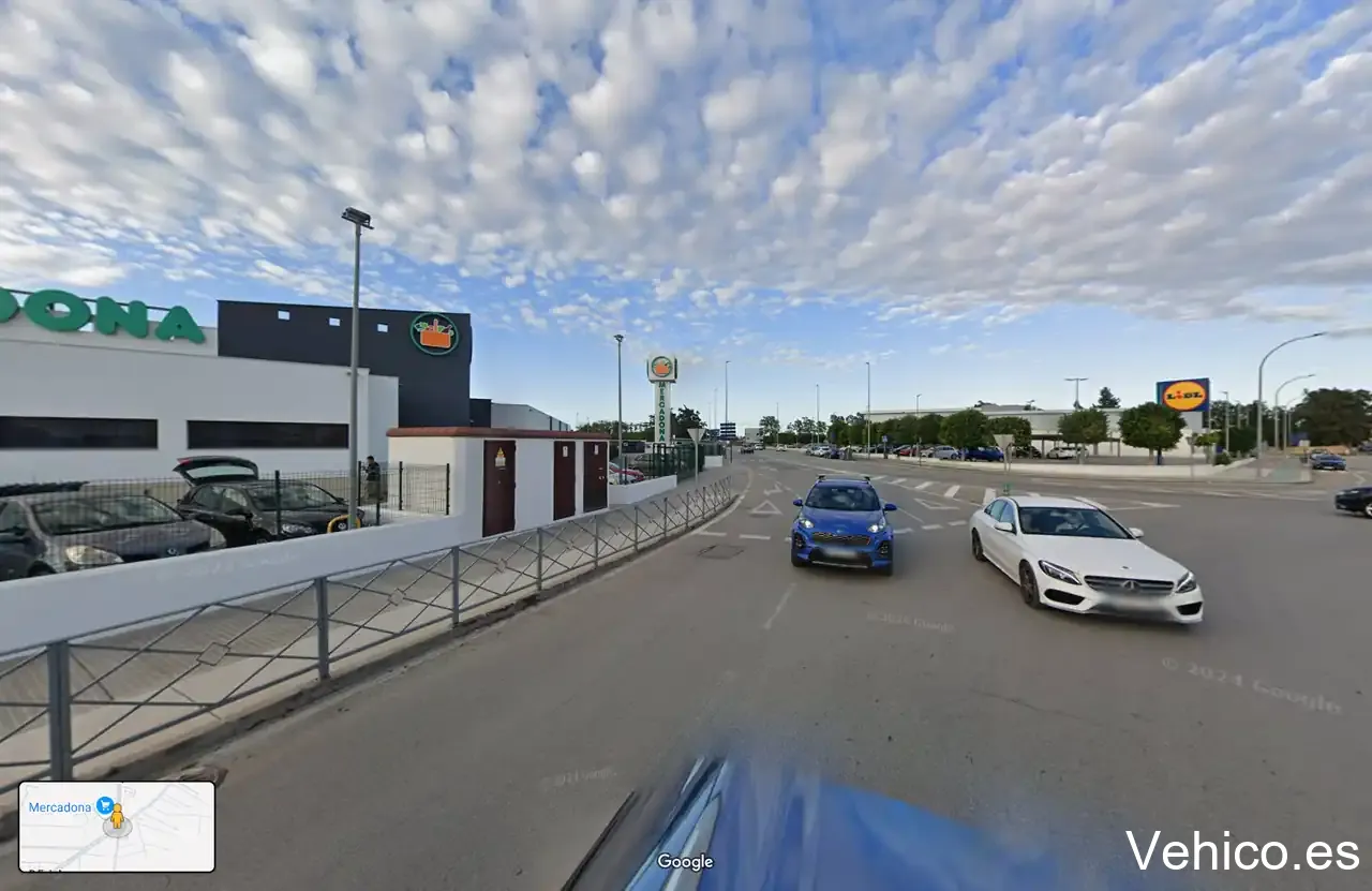 Aparcamiento de movilidad reducida Mercadona