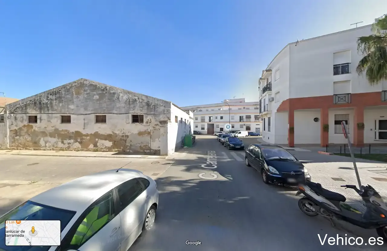 Zona de aparcamiento reservada para motos