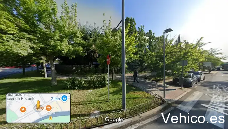 Parking lot for motorcycles