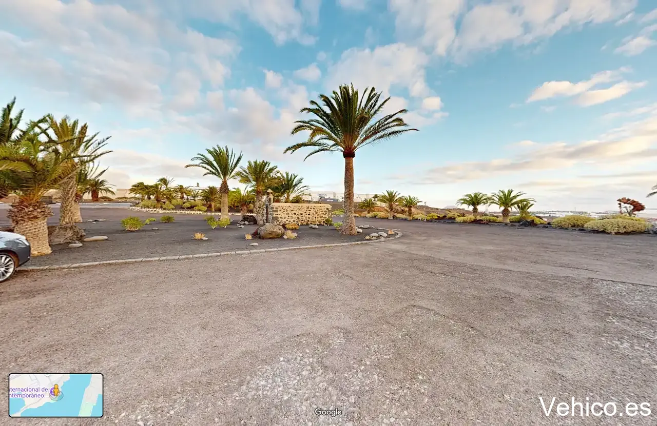 Parkplatz am Castillo de San Jose