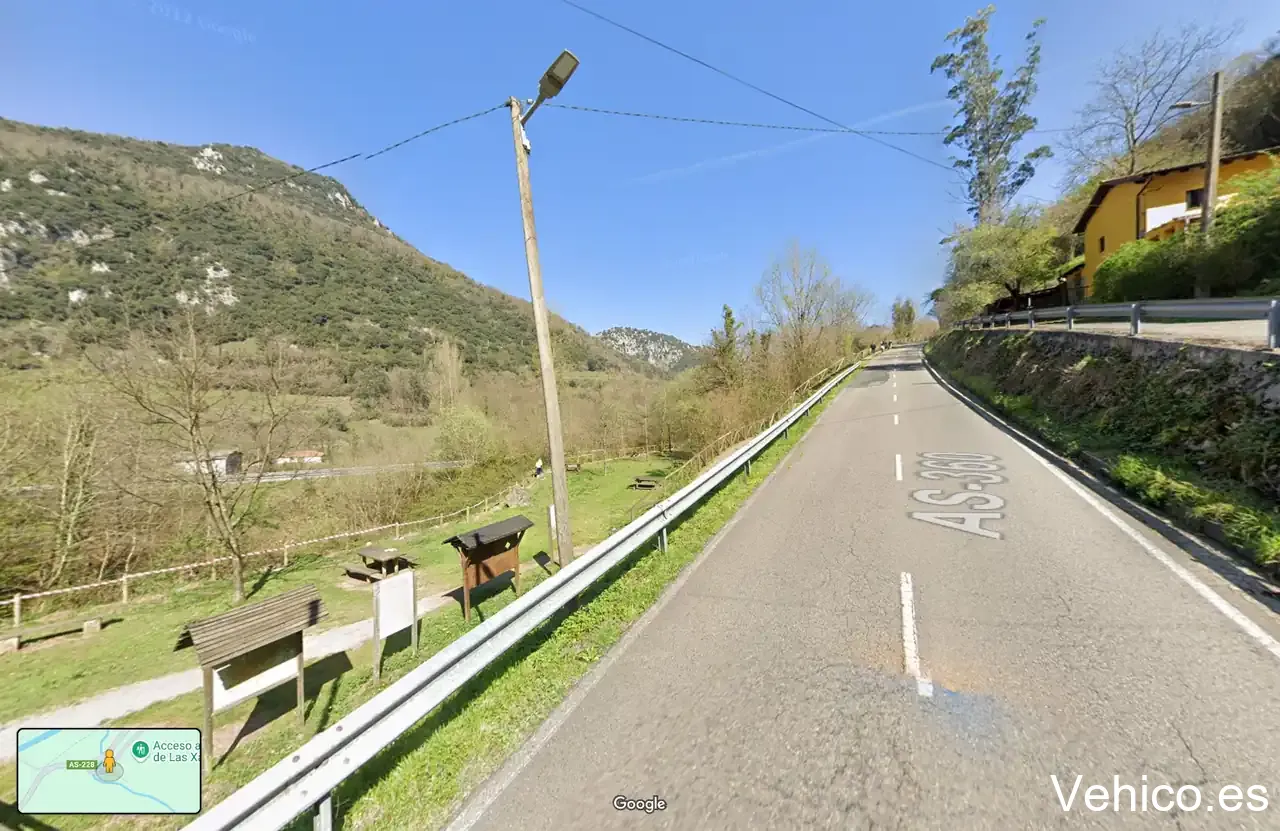 Parking de la Ruta de Las Xanas