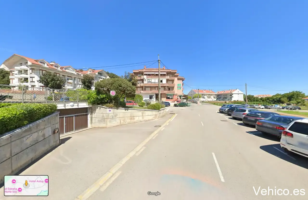 Parking gratuito Isla