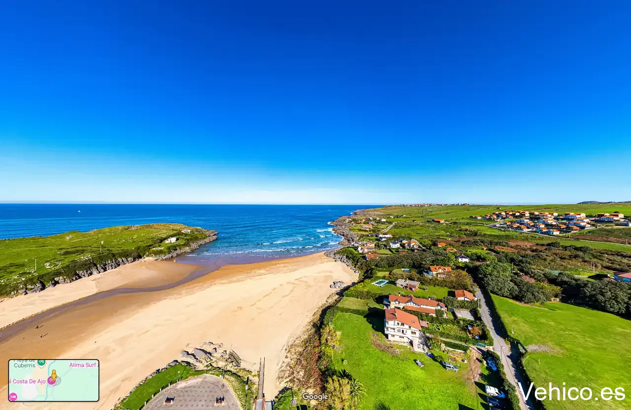 Aparcamiento de Playa de Cuberris