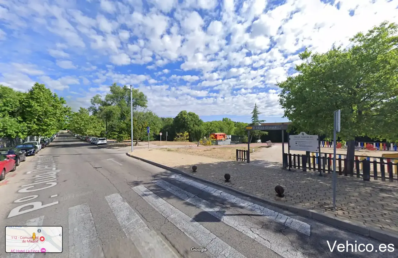 Zona de aparcamiento reservada para motos