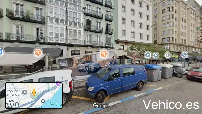 Acceso peatonal Aparcamiento Machichaco