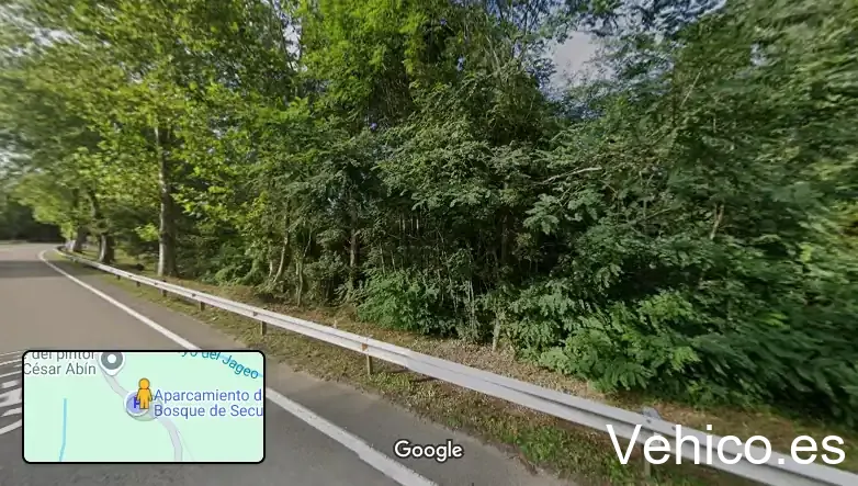 Aparcamiento del Bosque de Secuoyas 2