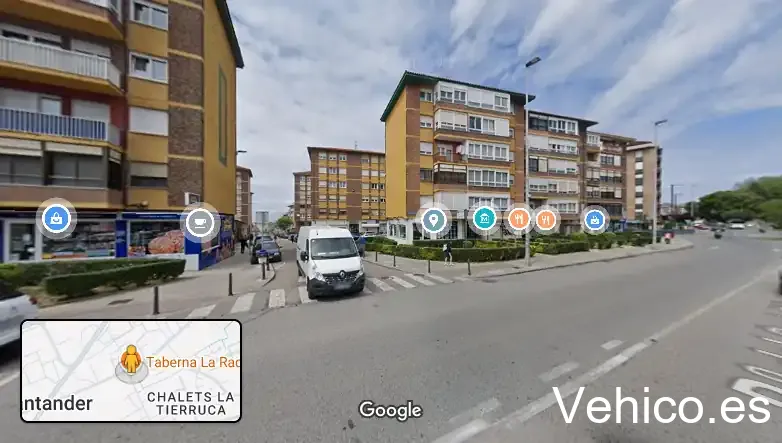 Zona de aparcamiento reservada para motos