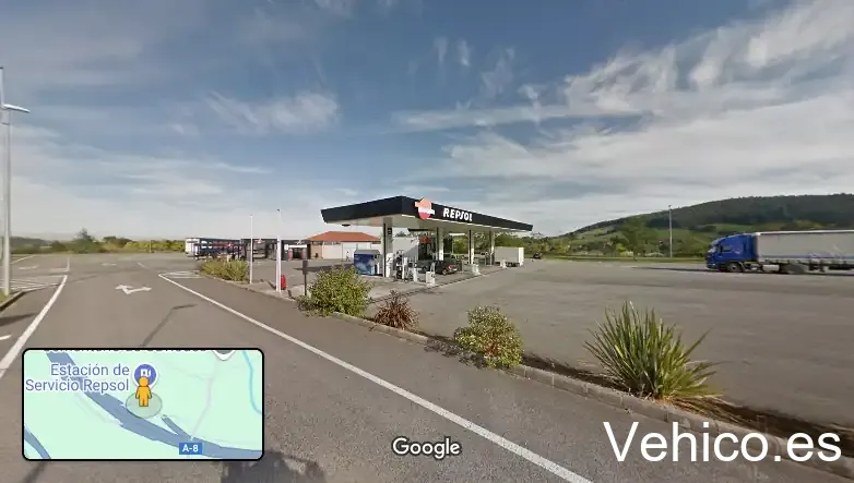 Área de Servicio Valdáliga Dirección Oviedo