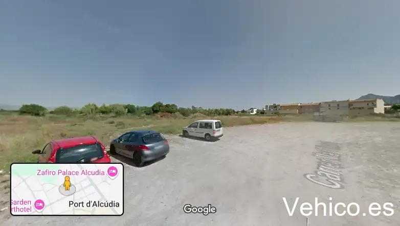 Aparcamiento de tierra