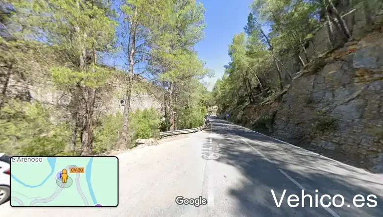 Parking El Chorro, Arenoso