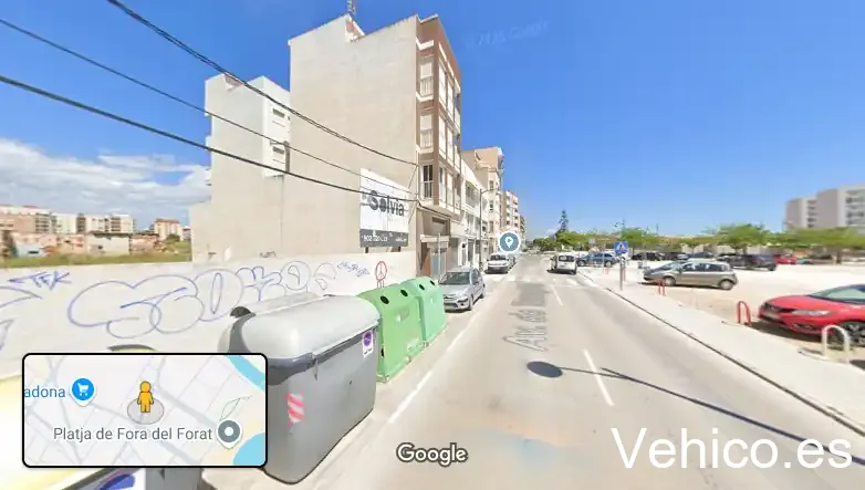 Parking plage vinaros