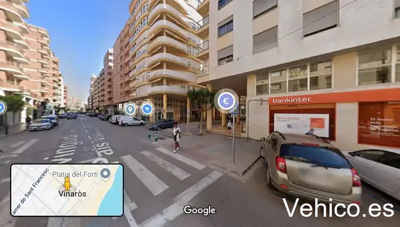 Zona de aparcamiento reservada para motos