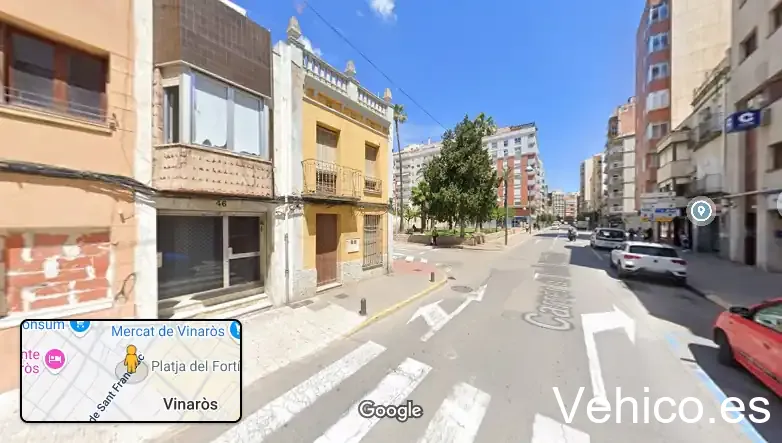 Zona de aparcamiento reservada para motos