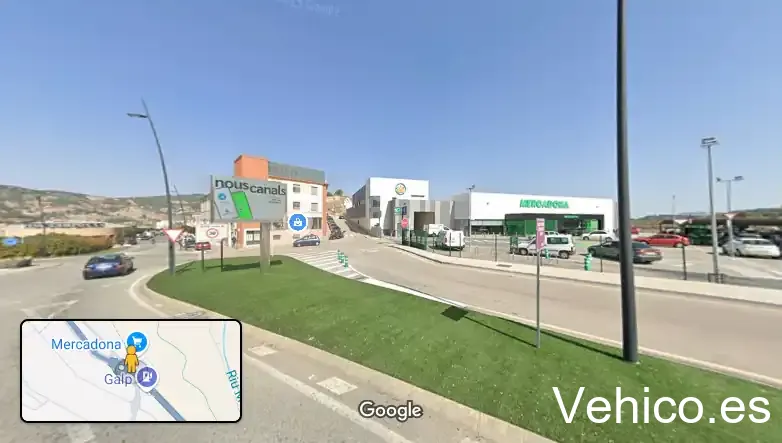 Aparcamiento clientes Mercadona
