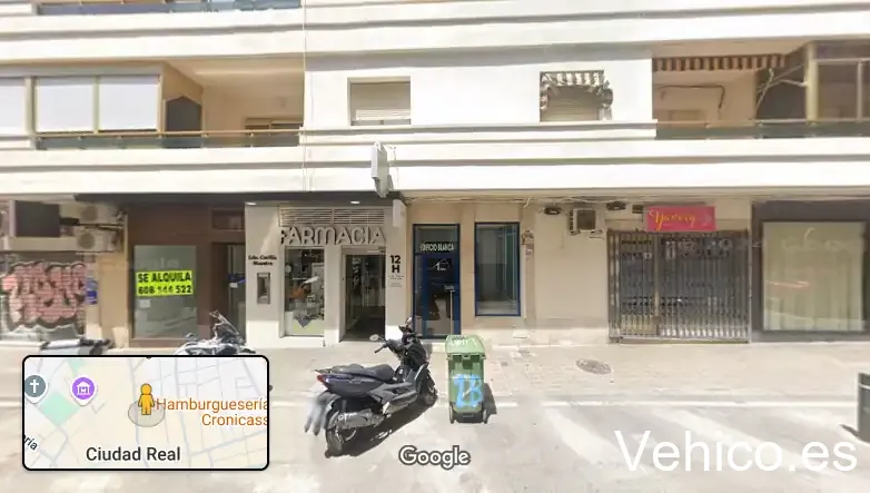 Zona de aparcamiento reservada para motos