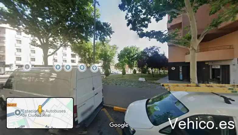 Zona de aparcamiento reservada para motos
