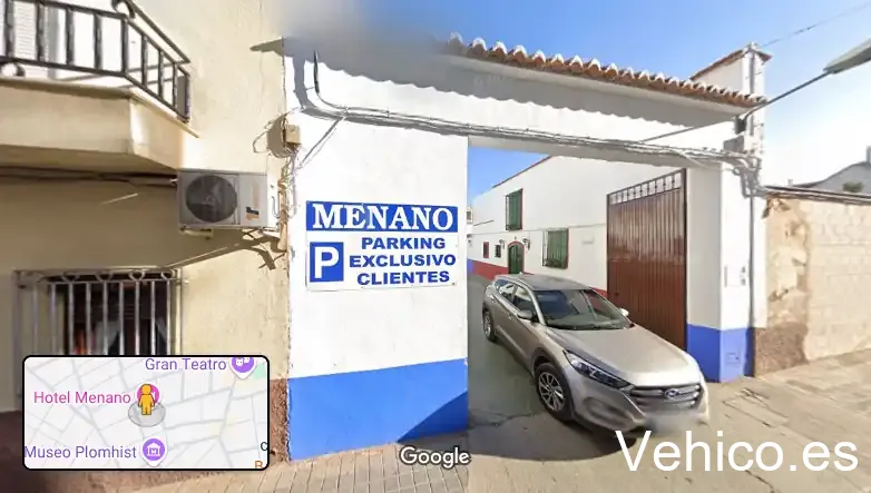 Parking del Hotel Menano