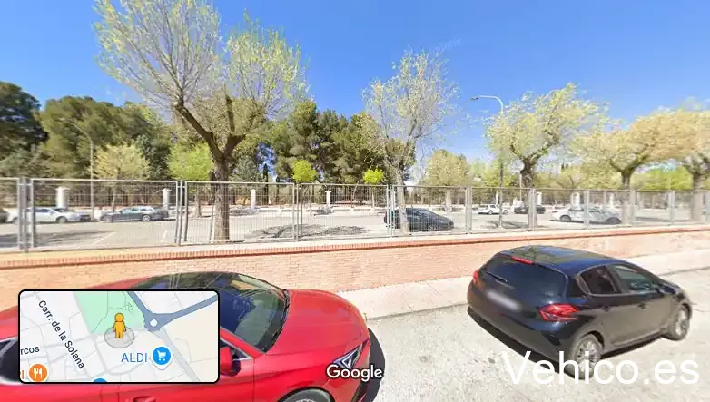 Aparcamiento discapacitados del Consultas Externas