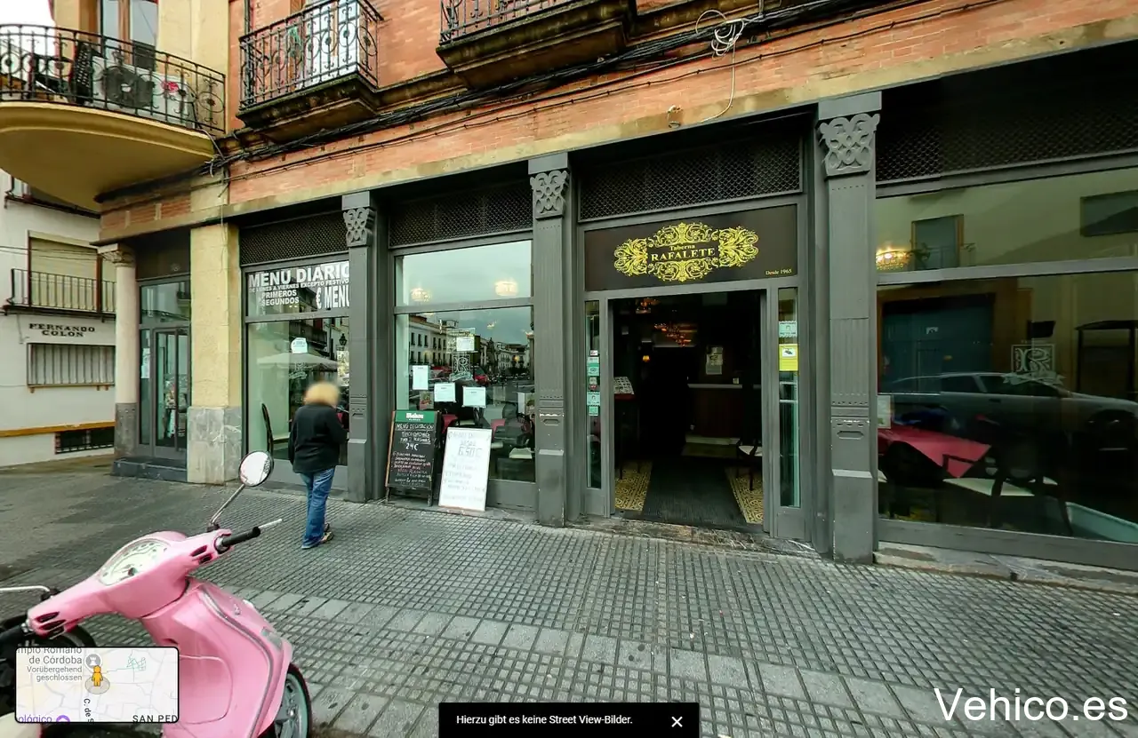 Zona de aparcamiento reservada para motos