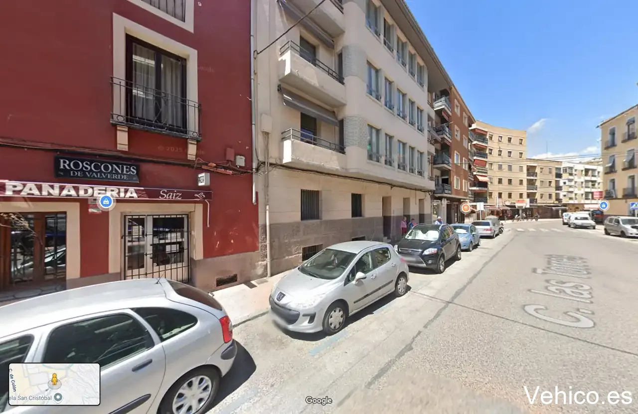 Zona de aparcamiento reservada para motos