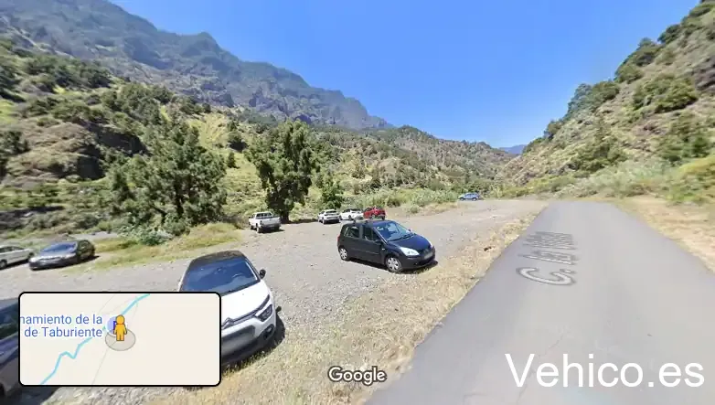 Estacionamiento de La Caldera de Taburiente