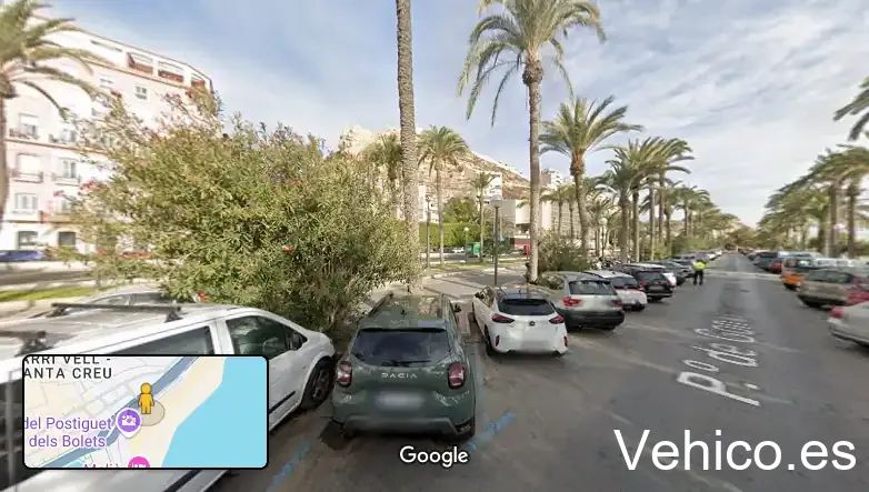 Parking Postiguet Beach