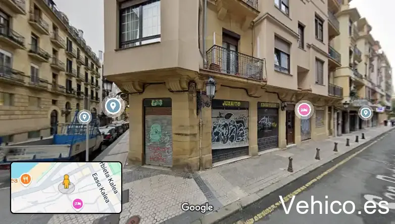 Zona de aparcamiento reservada para motos
