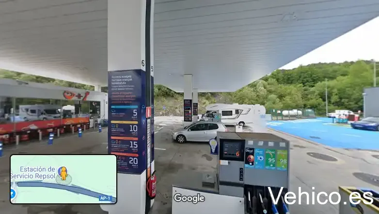 Repsol Hernani sentido Madrid
