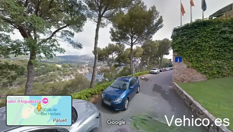 Aparcament Parador d'Aiguablava