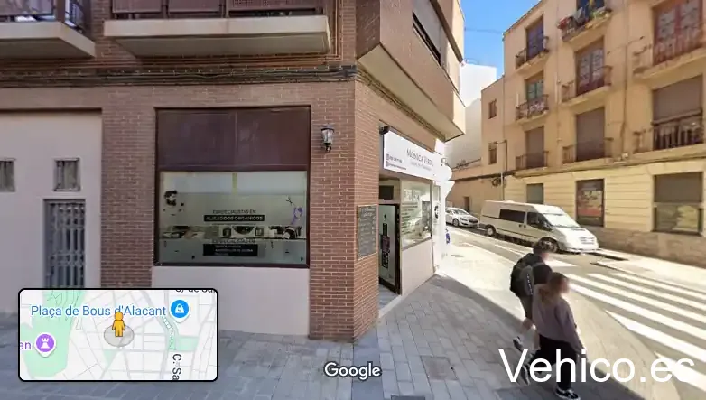 Zona de aparcamiento reservada para motos