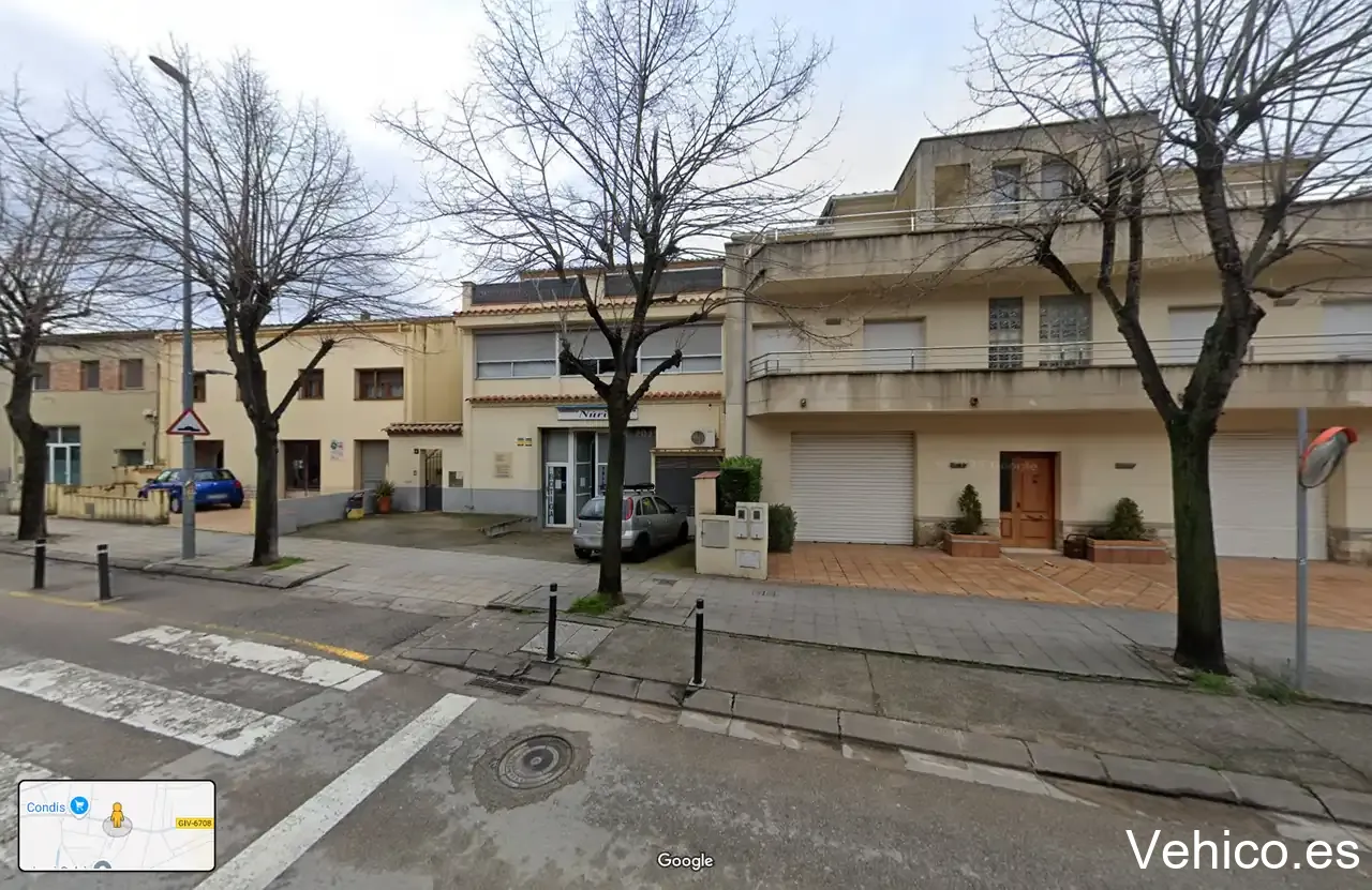 Zona de aparcamiento reservada para motos