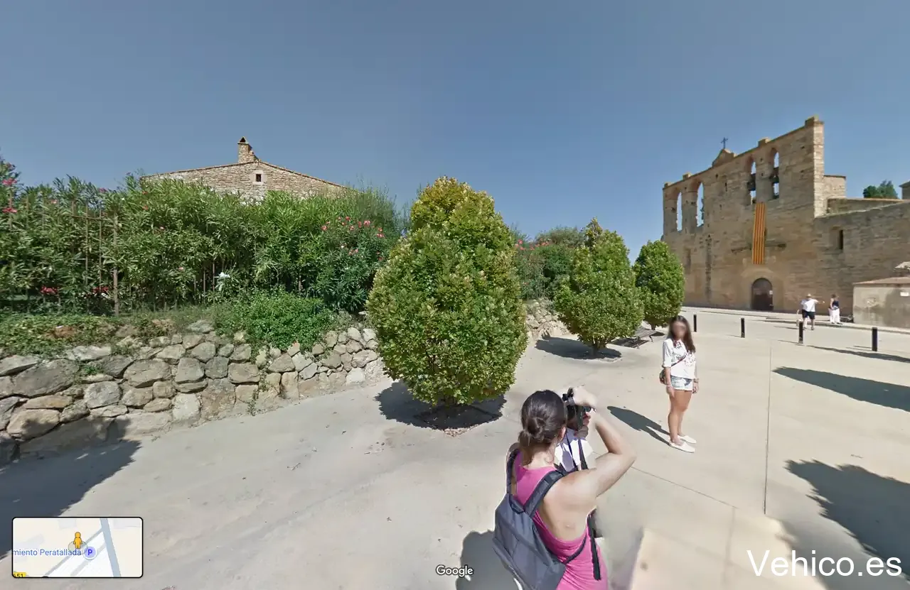Aparcamiento Peratallada