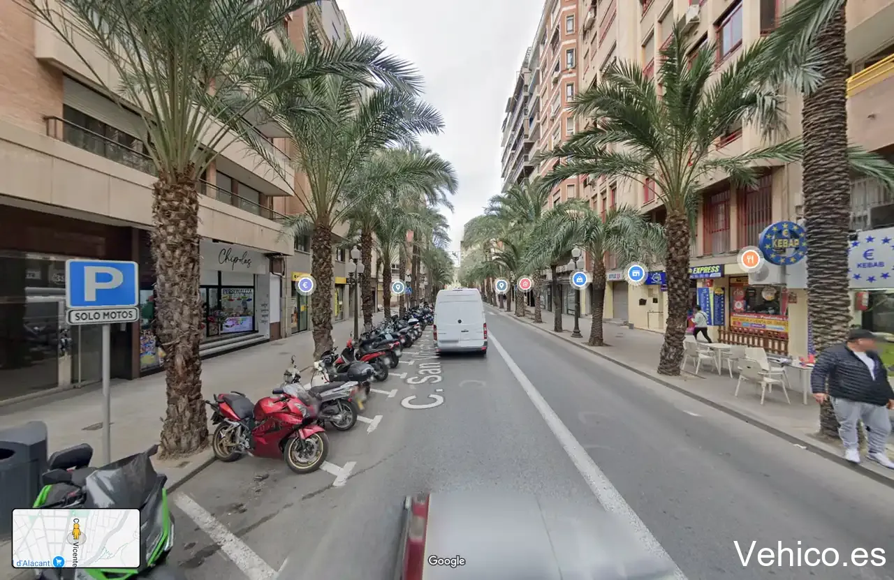 Aparcamiento de motos