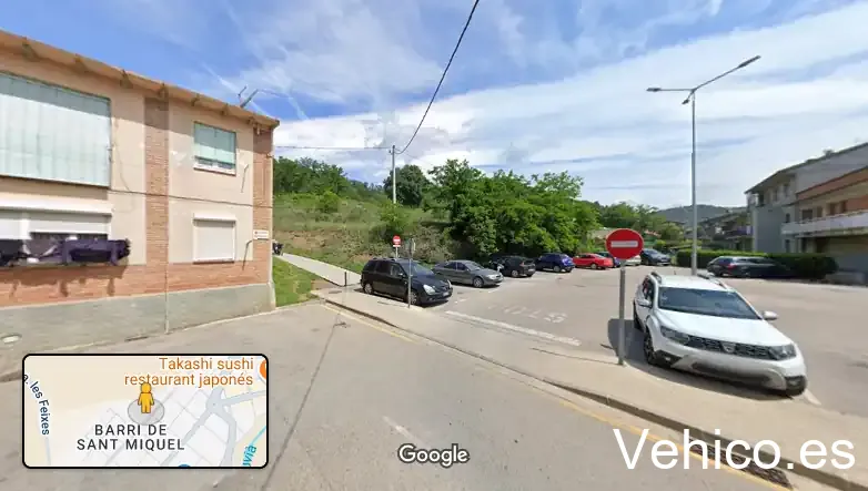 Aparcament del volcà de la Garrinada