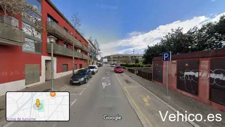[P] Zona d'aparcament reservada per a motos
