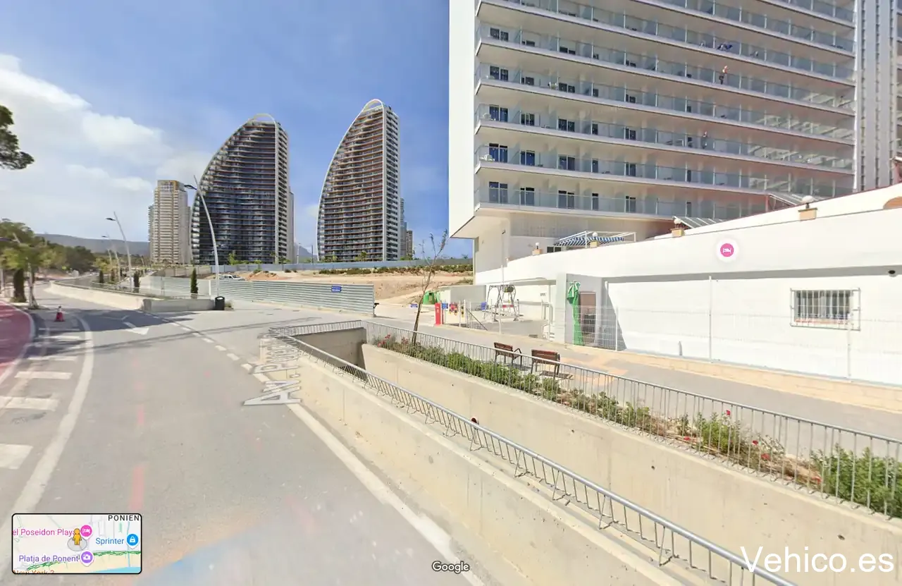 Parking panorámico Playa de Poniente