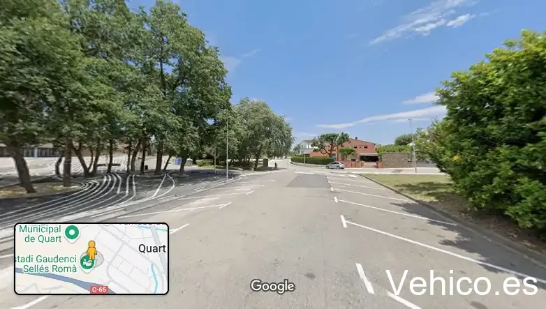Pàrquing del camp de futbol de Quart