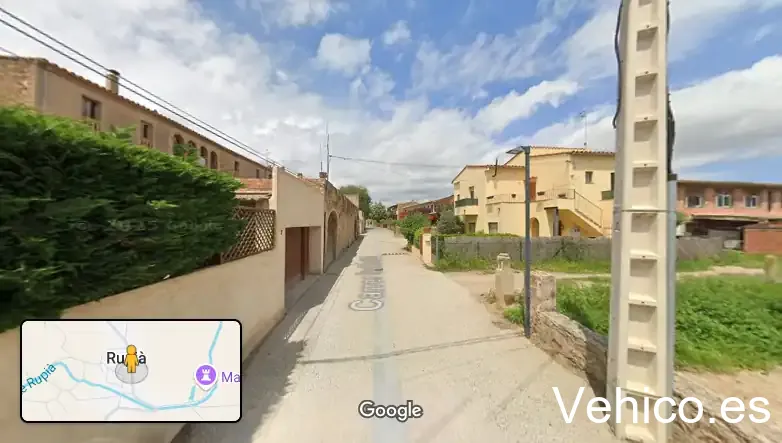 Pàrquing de Rupià (reservat veïns)