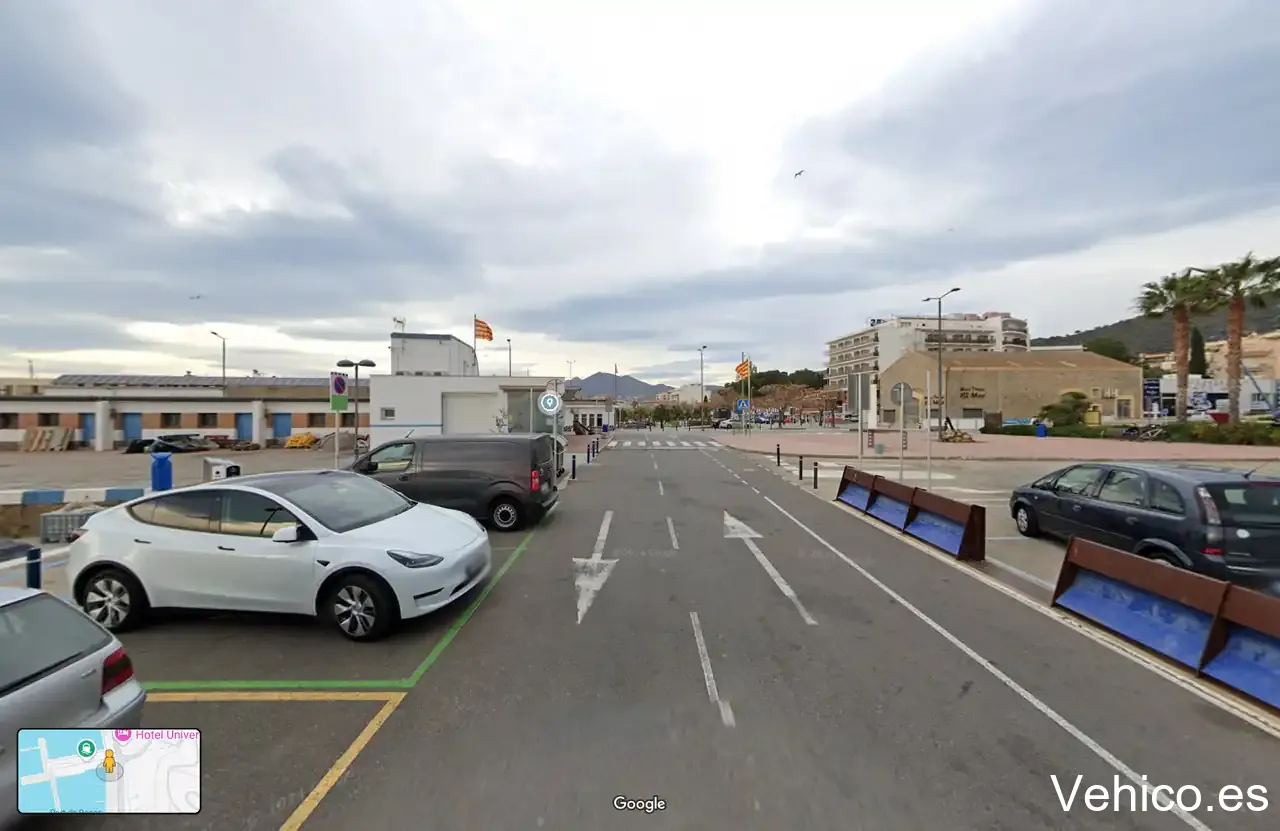Parking de movilidad reducida