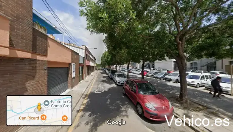 Zona d'aparcament reservat per a motos