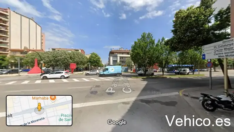 [P] Zona d'aparcament reservada per a motos